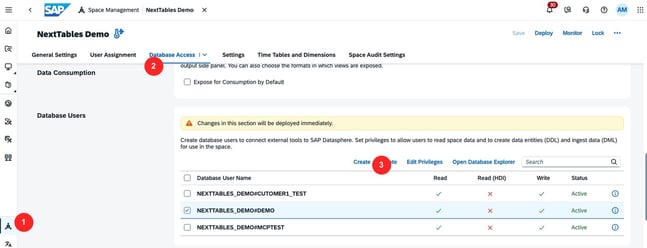 Create Space User