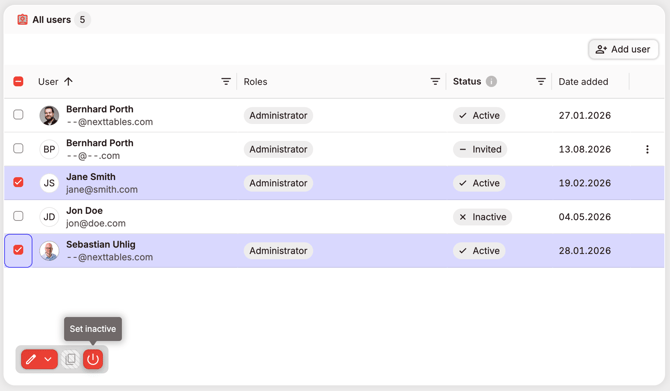 user-set inactive