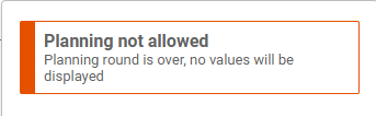 A toast notification in NextTables, displayed without an acknowledge button